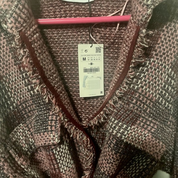 NWT Zara Sweater Jacket - Picture 3 of 3